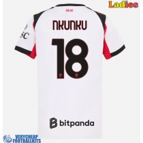 AC Milan Christopher Nkunku #18 Replica Away Shirt Ladies 2025-26 Short Sleeve